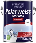SCH&Ouml;NER WOHNEN FARBE Wei&szlig;lack &raquo;Polarweiss&laquo;, 2,5 l, wei&szlig;, seidenmatt