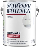 SCH&Ouml;NER WOHNEN FARBE Wei&szlig;lack &raquo;DurAcryl seidenmatt&laquo;, seidenmatt - weiss