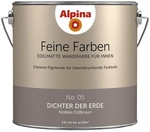 ALPINA Dispersionsfarbe &raquo;Feine Farben&laquo;, edelmatt, 2,5 l - braun