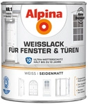 ALPINA Wei&szlig;lack, seidenmatt - weiss