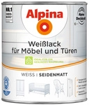 ALPINA Wei&szlig;lack, seidenmatt - weiss