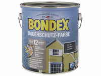 BONDEX Dauerschutz-Farbe, 2,5 l, anthrazit - grau