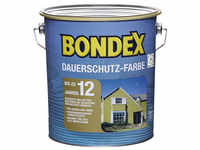 BONDEX Dauerschutz-Farbe, 4 l, schneeweiß - weiss