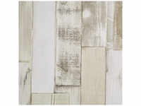 Rasch Papiertapete, beige, BxL: 53 x 1005 cm, grob