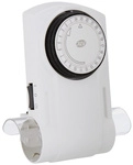 REV-Ritter Schaltuhr, Premium, mit erh&ouml;htem Ber&uuml;hrungsschutz, 230 V, Wei&szlig; - weiss