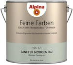 ALPINA Dispersionsfarbe &raquo;Feine Farben&laquo;, edelmatt, 2,5 l - gruen