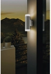 EGLO LED-Au&szlig;enwandleuchte &raquo;RIGA-LED&laquo;, 2x3W, 4000 k, satiniert GU10, (HxL): 20,5 x