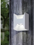 EGLO LED-Au&szlig;enwandleuchte &raquo;MORINO&laquo;, 2x2,5W, 360 lm, 3000 k, (HxL): 18 x 14 cm,
