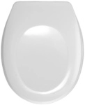 WENKO WC-Sitz &raquo;Bergamo&laquo;, Duroplast, oval - weiss