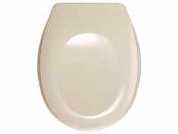 WENKO WC-Sitz »Bergamo«, Duroplast, oval - beige