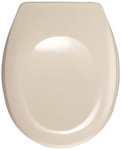 WENKO WC-Sitz &raquo;Bergamo&laquo;, Duroplast, oval - beige