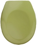 WENKO WC-Sitz &raquo;Bergamo&laquo;, Duroplast, oval - gruen