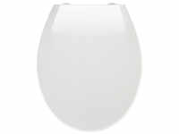 WENKO WC-Sitz »Kos«, Thermoplast, oval, mit Softclose-Funktion - weiss