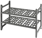 WENKO K&uuml;chenunterschrank, Aluminium, silberfarben matt