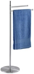 WENKO Handtuchst&auml;nder &raquo;Pieno&laquo;, Edelstahl, BxHxT: 45 x 89 x 25 cm - silberfarben