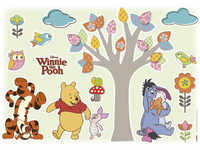 KOMAR Dekosticker »Winnie Pooh Nature Lovers«, BxH: 50 x 70 cm - bunt