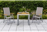 MERXX Ausziehtisch &raquo;Naxos&laquo;, mit Akazienholz-Tischplatte, BxTxH: 70 x 120 x 74 cm -