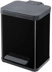 HAILO Abfalleimer &raquo;&Ouml;ko duo Plus M&laquo;, schwarz, mit Softclose, 18 l
