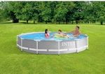 INTEX Rundpool &raquo;Prism Rondo&laquo;, Rund, BxH: 366x76 cm, hellgrau