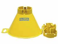GLORIA Sprühschirm 11 cm Durchmesser, für Drucksprühgeräte 3-8 Liter, gelb