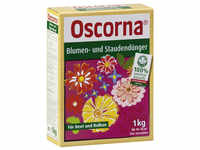 OSCORNA Blumendünger, 1 kg, für 15 m² - weiss
