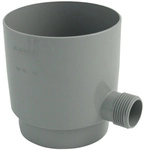 MARLEY Regensammler, Nennweite: 75 mm, Polyvinylchlorid (PVC) - grau