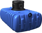 4RAIN Flachtank &raquo;Flat S&laquo;, 1500 L, blau