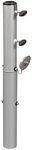 DOPPLER Bodenh&uuml;lse, Aluminium, Rohrdurchmesser: 60 mm - silberfarben