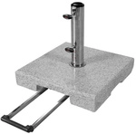 DOPPLER Granitsockel, Trolley, 40 kg, hellgrau