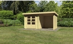 KARIBU Gartenhaus &raquo;Bastrup 2&laquo;, Holz, BxHxT: 419 x 217 x 237 cm (Au&szlig;enma&szlig;e inkl.