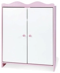 Pinolino Puppenschrank &raquo;Jasmin&laquo;, BxHxT: 45 x 62 x 27 cm, f&uuml;r Kinder ab 2 Jahren
