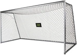 EXIT Toys Fu&szlig;balltor, 500 x 200 cm, Aluminium, grau