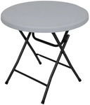 GARDEN PLEASURE Gartentisch &raquo;MUFARO&laquo;, &Oslash;: 80 cm, Kunststoff - weiss
