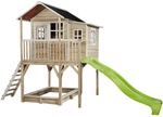 EXIT Toys Spielturm &raquo;Loft Spielh&auml;user&laquo;, BxHxT: 190 x 269 x 444 cm, natur