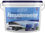 SCH&Ouml;NER WOHNEN FARBE Fassadenfarben &raquo;Premium Fassadenweiss&laquo;, , wei&szlig;, matt, 10 l