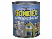 BONDEX Dauerschutz-Farbe, 0,75 l, sonnengelb - braun