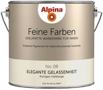 ALPINA FARBEN Wandfarbe &raquo;Feine Farben&laquo;, edelmatt, 2,5 l f&uuml;r ca. 20-30m&sup2; -...