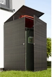 MERXX M&uuml;lltonnenbox &raquo;M&uuml;lltonnenbox&laquo;, BxT: 66 x 64 cm - braun