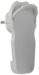 REV-Ritter Flachstecker, 230 V, Wei&szlig; - weiss