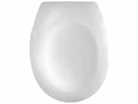 CORNAT WC-Sitz »SIROS«, Duroplast, D-Form - weiss