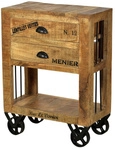 SIT Kommode &raquo;RUSTIC&laquo;, Mangoholz/Metall - braun