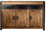 SIT Sideboard &raquo;PANAMA&laquo;, natur/schwarz, akazienholz/metall - beige