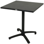 GARDEN PLEASURE Klapptisch &raquo;TREVISO&laquo;, BxL: 70 x 70 cm, Aluminium - schwarz