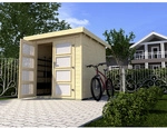 WEKA Gartenhaus &raquo;321 Gr.4&laquo;, Holz, BxHxT: 323 x 206 x 194 cm (Au&szlig;enma&szlig;e inkl.