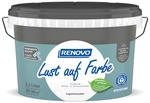 RENOVO Dispersionsfarbe, &raquo;Lust auf Farbe&laquo;, 2,5 l, lagunefarben - blau