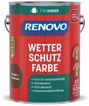 RENOVO Wetterschutzfarbe - braun