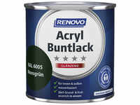 RENOVO Acryl-Buntlack, moosgrün RAL 6005, glänzend, 375ml - gruen