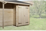 WEKA Anbauschrank, Holz, natur - beige