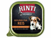 RINTI Hunde-Nassfutter »Feinest«, Geflügel/Reis, 150 g