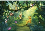 KOMAR Papiertapete &raquo;Lion King Jungle&laquo;, Breite 368 cm - bunt